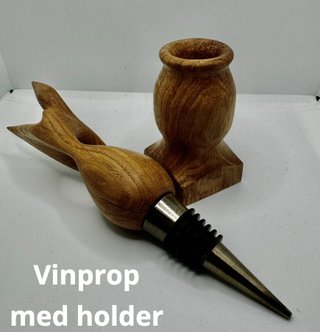 Vinprop med holder
